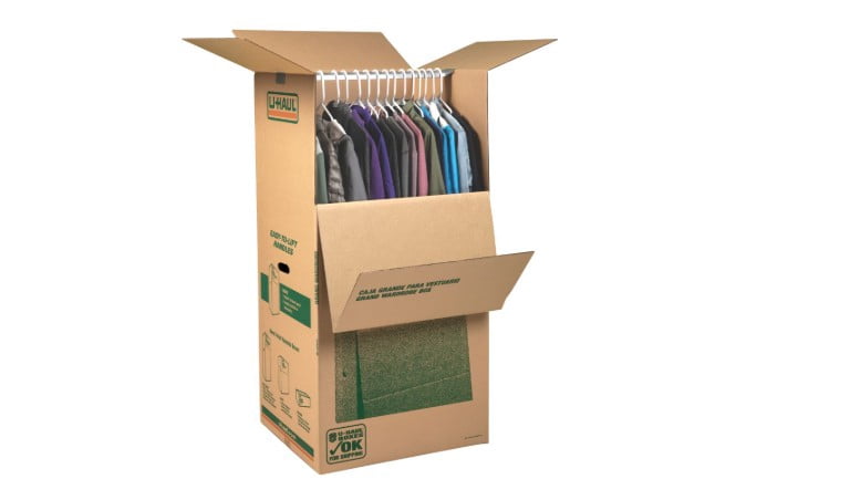 Large Wardrobe Moving Box 24” x 24” x 48” (16 cu/ft)