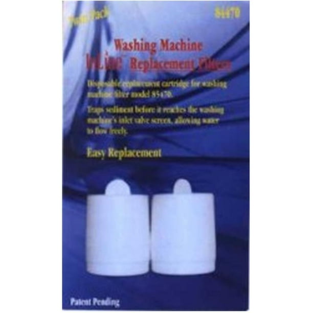 84470 Washing Machine Replacement Filter (2Pack), Protects your washing machine from sediment