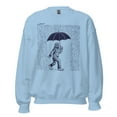 thumbnail image 2 of Bigfoot with Umbrella in Rain - Unisex Sweatshirt, 2 of 4