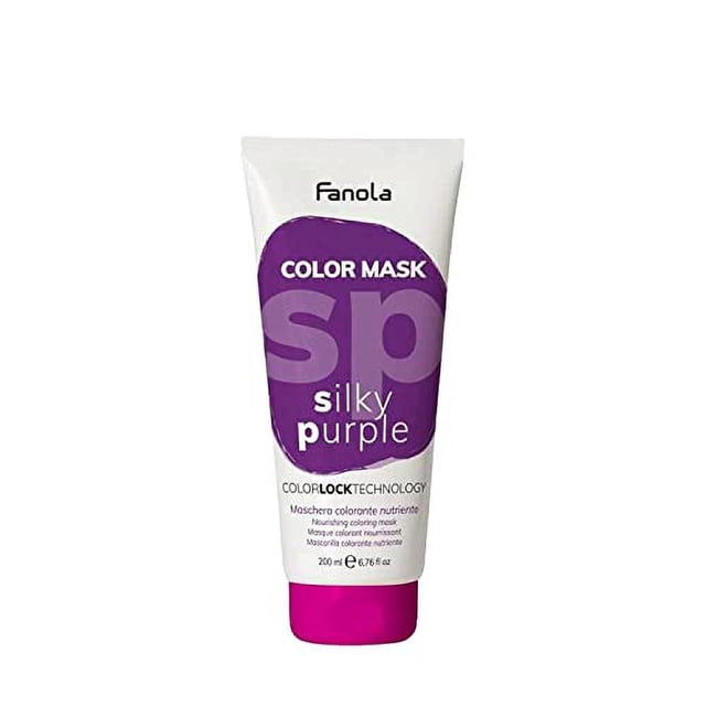 Mascarilla Colorante para Cabello Fanola Silky Purple 250 ml