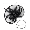 thumbnail image 3 of XASZHN Accessoire Capillaire Saison de Course Derby Kentucky Fête du Thé Navy_002 34CM, 3 of 7