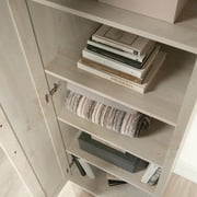 Sauder HomePlus 2-Door Storage Cabinet, Chalked Chestnut Finish
