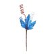 thumbnail image 2 of Decoración de la fiesta del Día de la Independencia Patriótica | Ramas de tela sintética rojo, blanco, azul | Bayas realistas de cinco puntas | Centro de mesa versátil | Ligereza | 1 Pieza | 35cm, 2 of 6