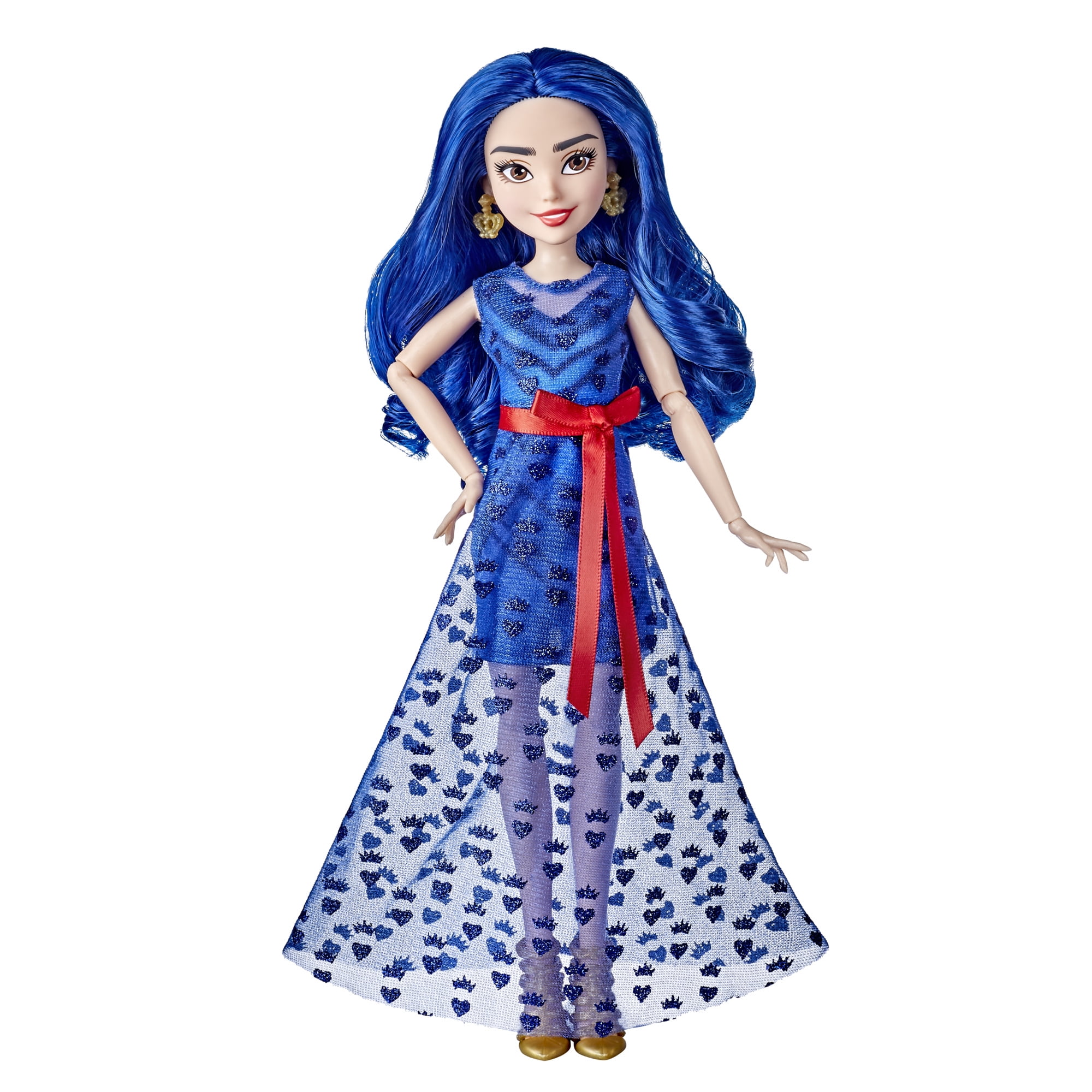 Disney Descendants Reception Dress Evie Fashion Doll, Includes ...
