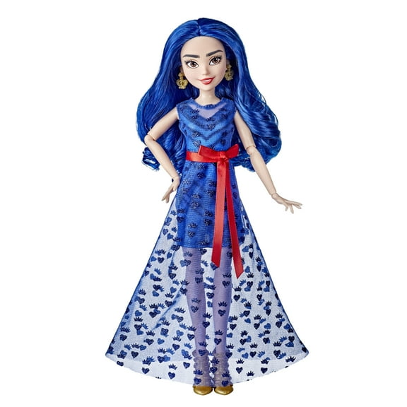 Disney Descendants Reception Dress Evie Fashion Doll, Includes Accessories