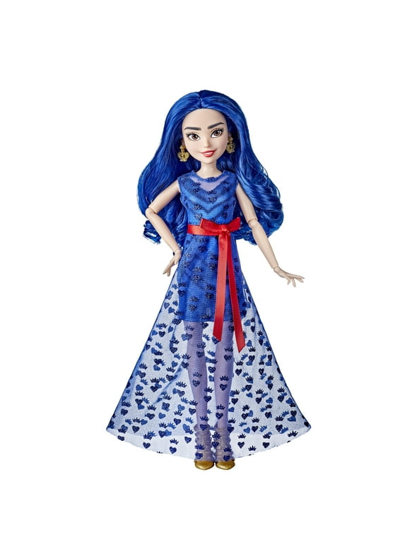 Disney Descendants Reception Dress Evie Fashion Doll, Includes Accessories