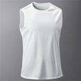 thumbnail image 2 of Men's Quick Dry Sleeveless Vest - Round Neck Training Top, Breathable, Outdoor Running Basketball, 2 of 4