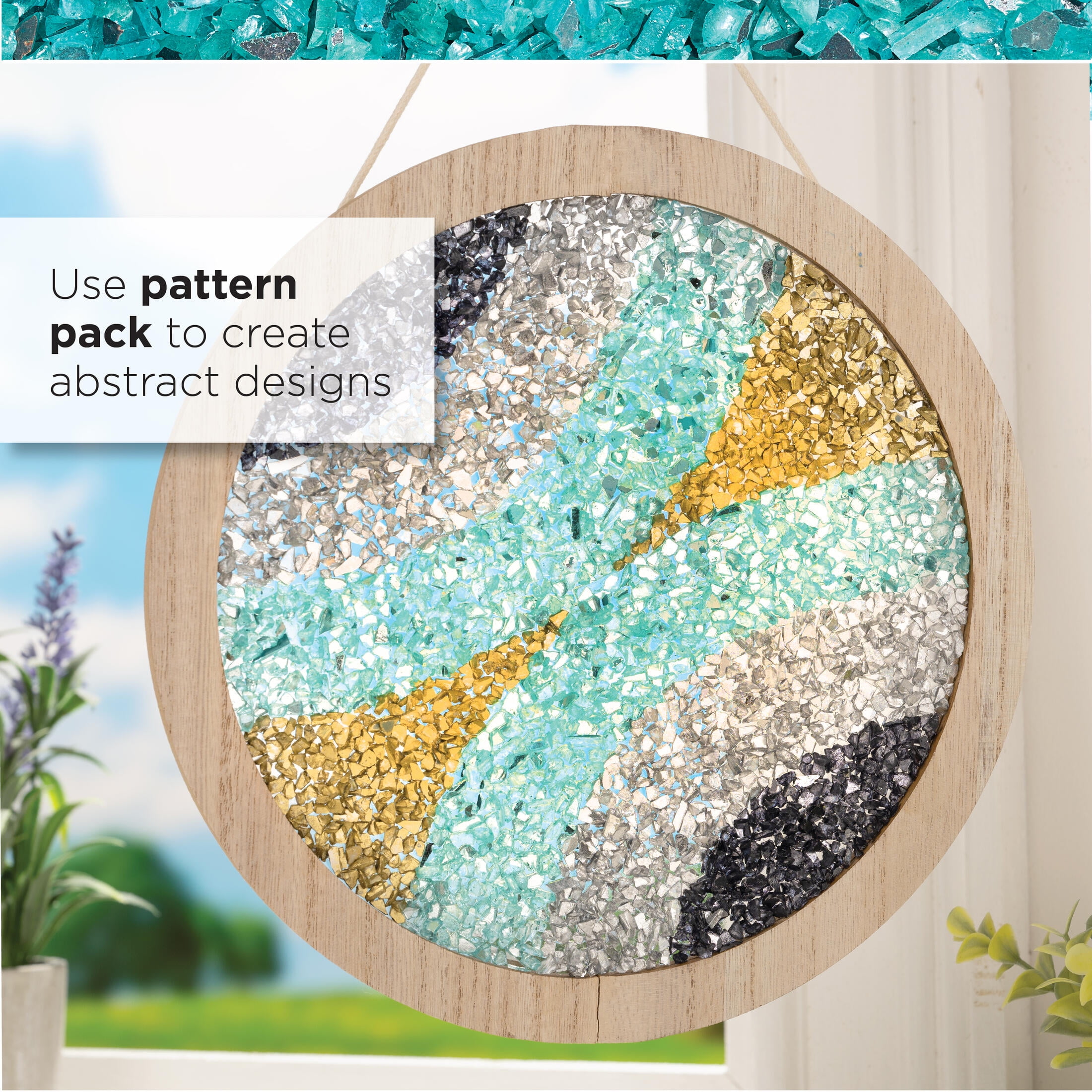 (3 pack) Plaid Fragment Effects Abstract Pattern Pack with 12 Pattern Motifs, Abstract and Geometric Designs