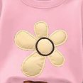 thumbnail image 4 of Paguaki Toddler Baby Girl Clothes Fall Winter Outfits Floral Print Long Sleeve Sweatshirt Pant Sets, 4 of 4