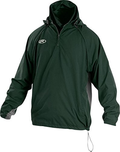 Rawlings Sporting Goods Mens Adult Jacket W Removable Sleeves /& Hood