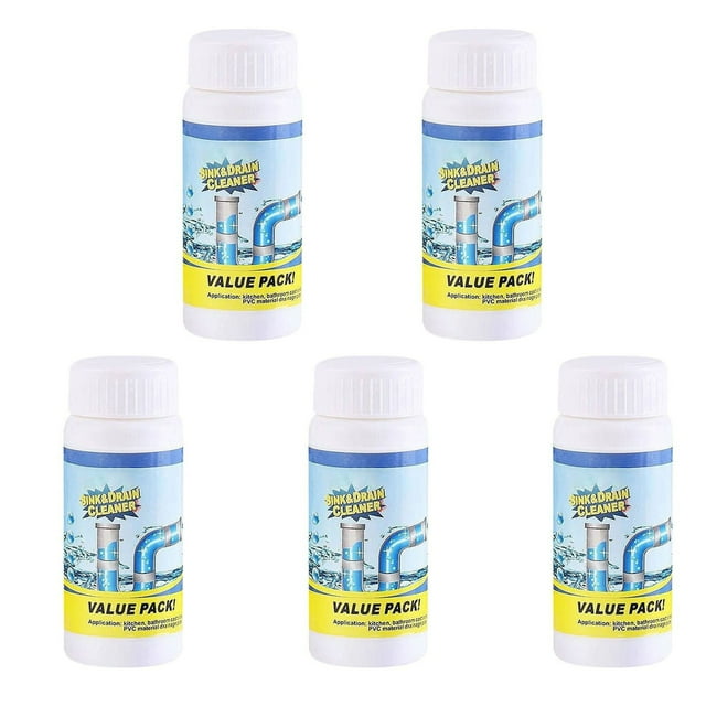 E Efficient Drain Cleaner Pipe Unclogging Powder Chemical Maintenance Household Use