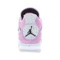 thumbnail image 3 of Nike Air Jordan 4 Retro Suede Womens Shoes Size 12, Color: Orchid/Neutral Grey/Black, 3 of 5