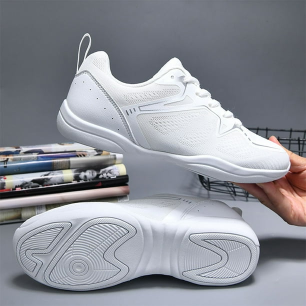 Zapatillas De Baile Latino Zapatos Blancos De Competiciu00f3n De