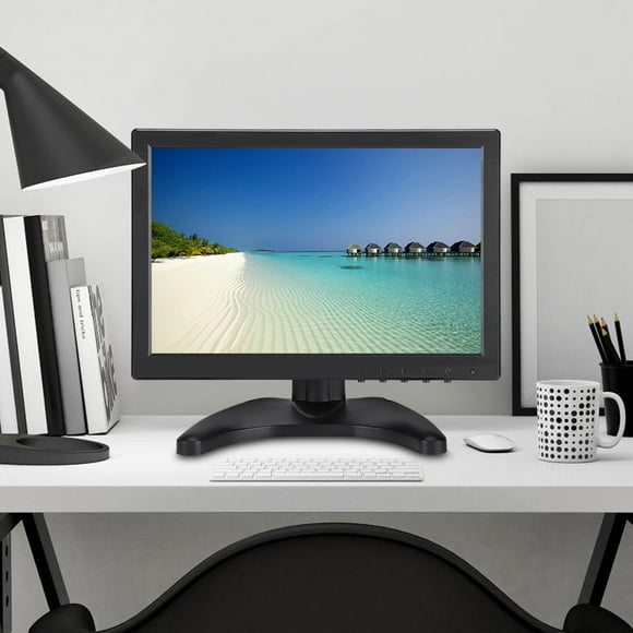 Screen 10.1in LCD HD Screen, Monitor, Four Video Inputs Ultra High PPI Multi-language Selection Safe BNC Signal For Home Use Ultra High Resolution Office Use