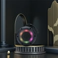 thumbnail image 2 of Matoen Bluetooth Speaker with Colorful Light Outdoor Mountaineering Speaker Portable Pendant Speaker Black, 2 of 9