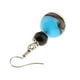 thumbnail image 4 of Pendiente colgante con forma de bola y anzuelo de pescado, color azul, 4 of 9
