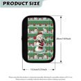 thumbnail image 6 of SEANATIVE Snowman Refrigerator Handle Covers Set of 2 Washable Kitchen Appliance Handle Covers Anti-Slip Microwave Handle Wraps Cover Keep Your Kitchen Appliances Clean Christmas Decor, 6 of 7