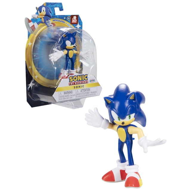 Sonic The Hedgehog Figura Sonic Clásico 2.5 pulgadas Sonic Sonic 2.5 Figura W4 Sonic Clásico