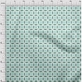 thumbnail image 4 of oneOone Polyester Spandex Sea Green Fabric Geometric Craft Projects Decor Fabric Printed By The Yard 56 Inch Wide, 4 of 4