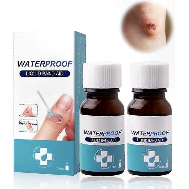Clear Waterproof Liquid Bandage for Surface Protection and Fast Healing Support