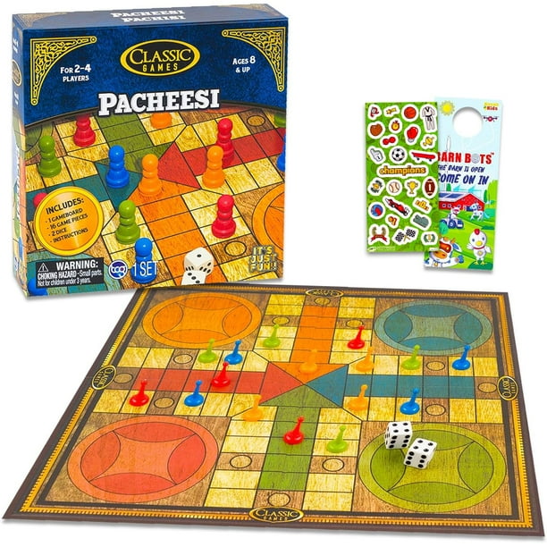 Juego de mesa Parchís Family Game Night con pegatinas