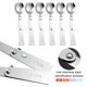 thumbnail image 5 of Caderos Plegables Picnic 6 PPCS Portable Plegable Spork Set 304 Vedina Acero Inoxidable para Acampar Senderismo, 5 of 9