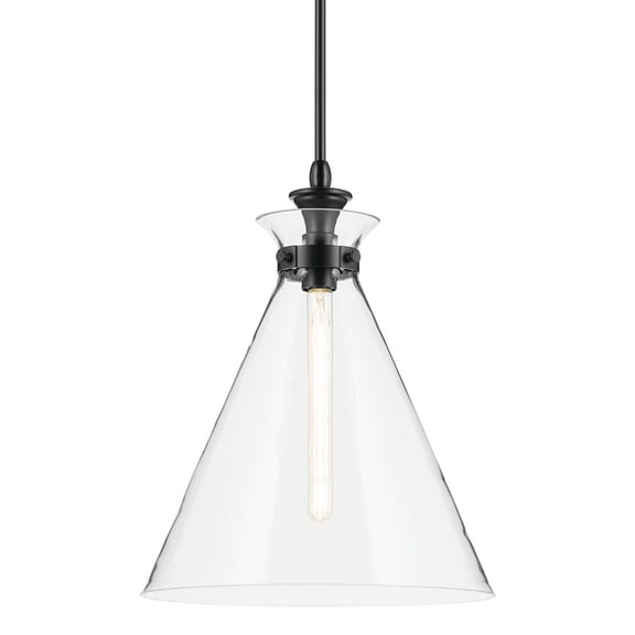 Kichler 52775Clr Laria 16" Wide Pendant - Black
