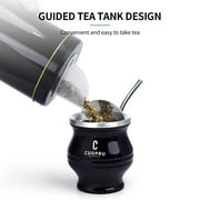 6 in 1 Yerba Mate Cup Set Black