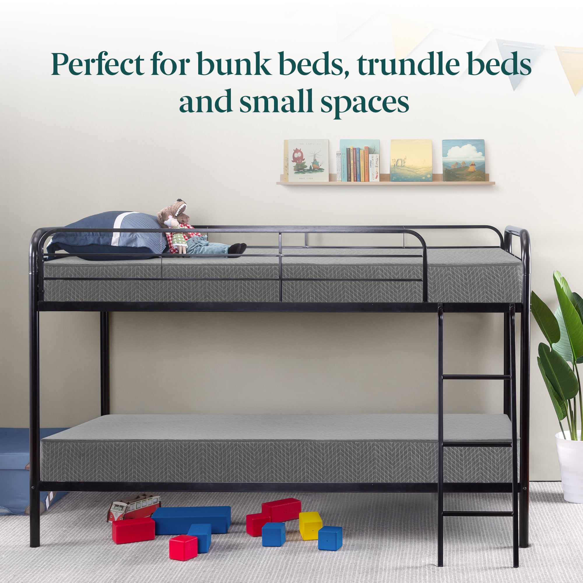 Zinus Slumber Pal 8" Foam Mattress with Waterproof Cover, Full