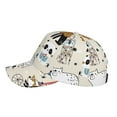 thumbnail image 5 of Daiia Hand Drawn Animals Baseball Cap Men Women Classic Adjustable For Running Workout And Outdoor Activitie All Season Dad Hat Gift, 5 of 9