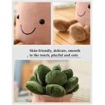 thumbnail image 3 of Tulip Plush Toy, 13.7" Flower Pot Stuffed Plushie Pillow Decoration, Soft Fluffy Toy Succulent Plants Friend Throw Pillow, Multicolor (Pink-Succulent), 3 of 4