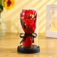 thumbnail image 4 of RyanK Valentine'S Day Gifts Preserved Flowers Bouquet Flowers Delivery Gifts For Her Mom Wife Suitable For Birthday Mom Day Anniversary Wedding Flowers For Decoration, 4 of 6