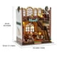 thumbnail image 3 of Moyic La casa de muñecas en miniatura DIY fomenta la creatividad y el fácil montaje Kits de casa de rincón de libros Diorama de Artesanía, 3 of 6