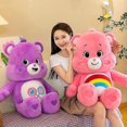 thumbnail image 3 of Care Bears Kawaii Heart Rainbow Bear Plush Toy Doll Soft Pillow Children's Soothing Sleeping Rag Toys Doll Girls Birthday Gift, 3 of 3