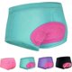 thumbnail image 5 of Pantalones cortos de ciclismo acolchados con gel 3D para mujer, ropa interior cómoda, mallas de compresión, calzoncillos para bicicleta, bicicleta de carretera, 5 of 5