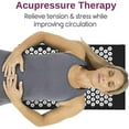 thumbnail image 5 of Tapis d'Acupuncture Ensemble d'Acupression avec Oreiller pour Pied Dos Cou, 5 of 5