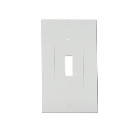 M-D Building Products 03434 White Light Switch Sealers for Standard & Rocker Switches