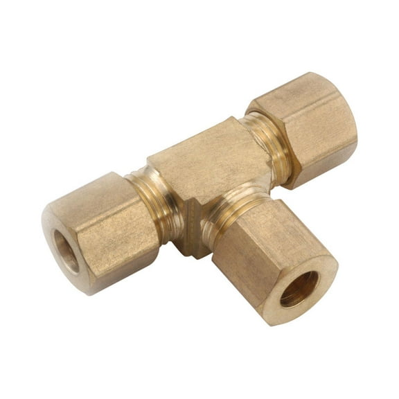 Anderson Metals 710064-08 .5 in. Compression Tee