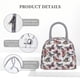 thumbnail image 4 of Disketp Vintage Butterflies Bolsa Térmica para Almuerzo, Lonchera con Abertura Amplia y Gran Capacidad, Organizador Reutilizable para Mujeres, Hombres y Adultos, 4 of 6