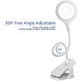 thumbnail image 5 of Rechargeable Cordless Led Desk Lamp, 3 Color And 3 Dimmable, Touch Bedside Light With Clip For Children, 28 Leds, Portable Clip-on Reading Light For B, 5 of 5