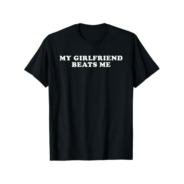 Camiseta gráfica vintage "Mi novia me gana" - 100 % algodón, camiseta atrevida para relaciones | Top unisex con un toque atrevido, estilo urbano informal y cómodo - Regalo perfecto para parejas divert