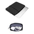 thumbnail image 4 of Funda acolchada MOSISO para portátil de 13,3" con bolsillo, color negro, 4 of 7