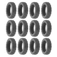 thumbnail image 1 of Unique Bargains Housse de Roues de Valise, Lot de 12 Housses en Silicone pour Roues de Bagage Cabine, Housses de Roues de Valise, Gris, 1 of 7