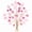 Mauve, variant on Decorative Metal Wall Tree Décor - Blue/Green, Copper, or Mauve