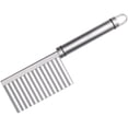 thumbnail image 1 of Stainless Steel Garnishing Cutting Tool Crinkle Chip Cutter Vegetable Slicer Wave Cutter Potato Cutter for Potato Vegetables Fruit Fruit, 1 of 1