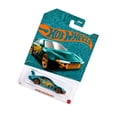 thumbnail image 2 of Hot Wheels Nissan Silvia (S14) Drift 1:64 Scale Die-Cast Toy Vehicle Turquoise- & Copper-Colored Deco, 2 of 6