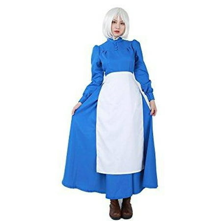 miccostumes women's sophie blue dress cosplay costume (women m)