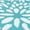 Aqua & White, variant on Bliss Rugs Waterproof Reversible Plastic Straw Floral Outdoor Rug for Patio, Camping, RV, Deck, Porch, Camp | Navy, 5' x 6'11''