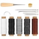 thumbnail image 2 of Kit de herramientas para artesanía de cuero, Kit de herramientas para artesanía de cuero, rosca de cera, ranuradora para silla de montar, rendimiento de alta gama, 2 of 12