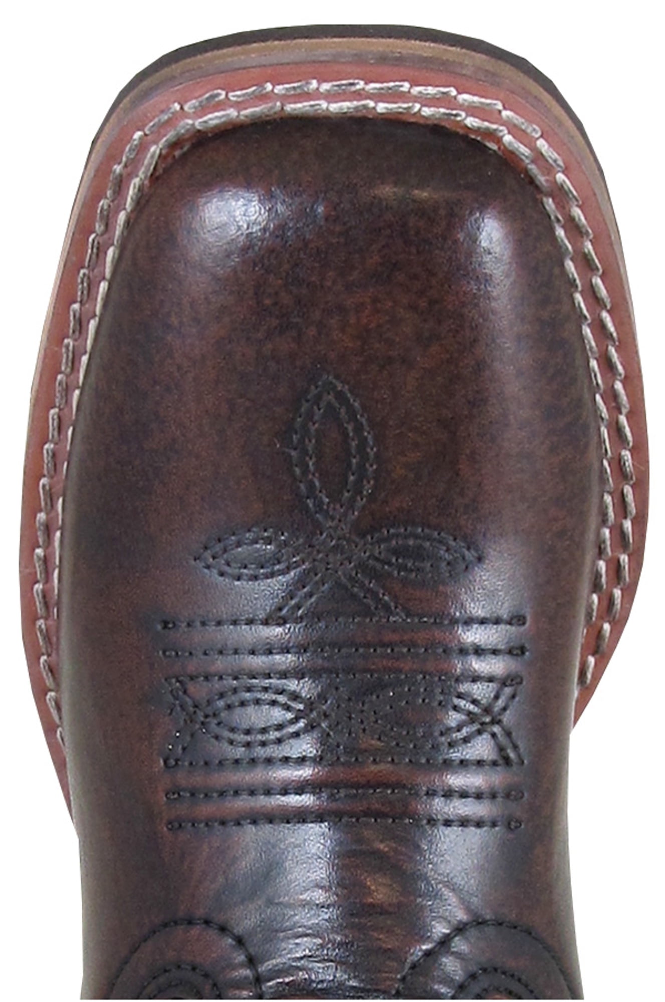 Smoky Mountain Boys/' Chocolate Landry Pull On Boot 3722C Square Toe